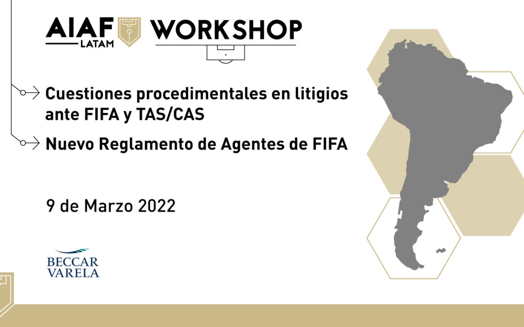 AIAF LATAM Workshop – 9 March 2022