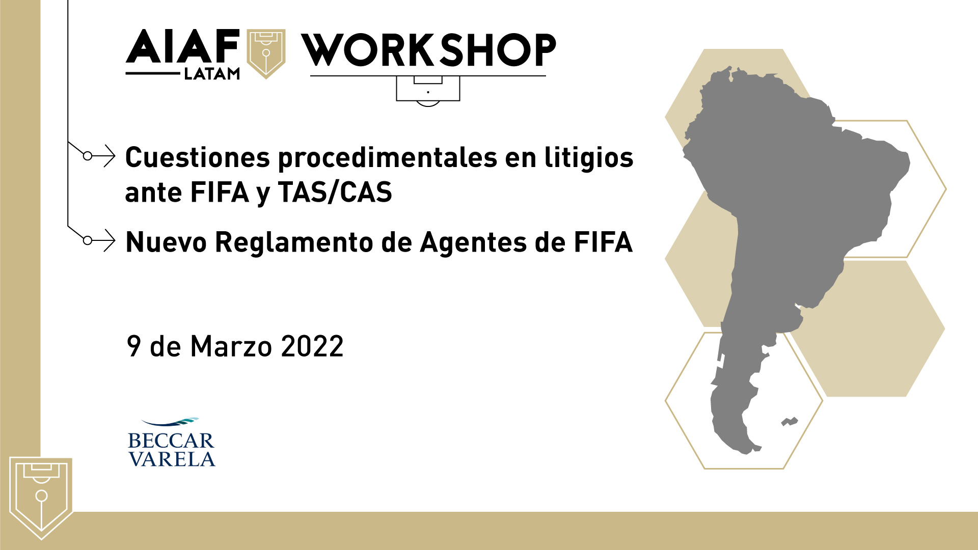 AIAF LATAM Workshop – 9 March 2022